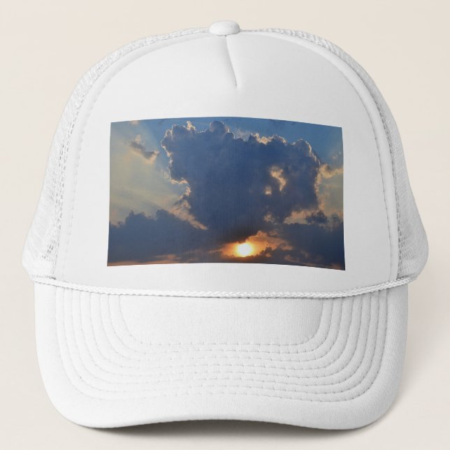 Boné Sunset com Formação de Nuvem Teacup por STaylor (Frente)