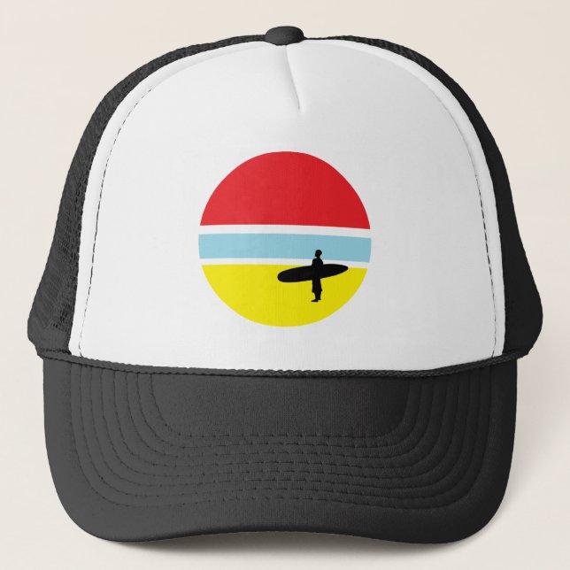 Boné Sunset Surfer Trucker Hat (Frente)