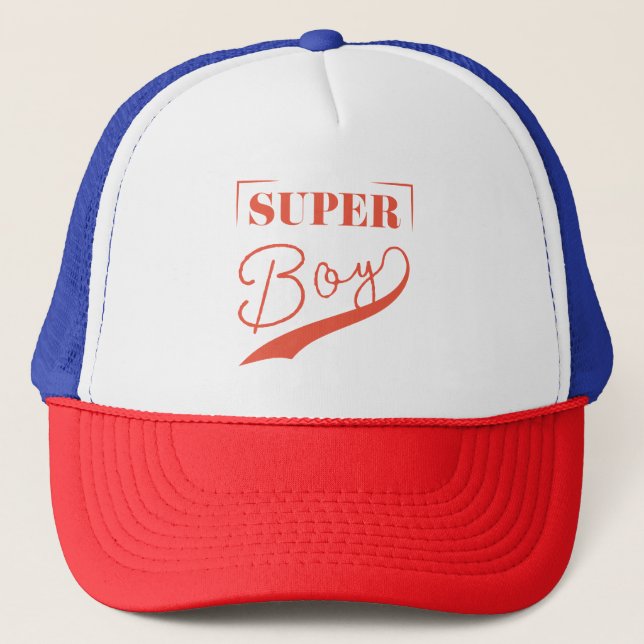 Boné Super Boy (Frente)