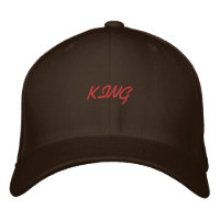 Super confortável Flexfit Wool King texto