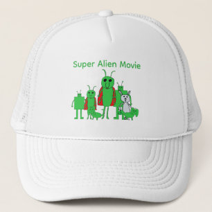 Boné Super Filme Alien Cap de Personagem Completo