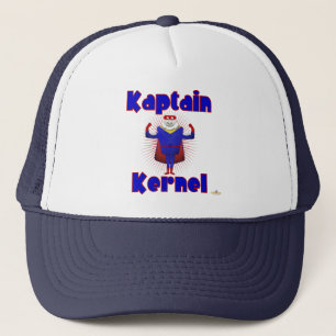 Boné Super-herói do Kernel Popcorn