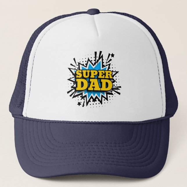 Boné Super Pai Trucker Hat (Frente)