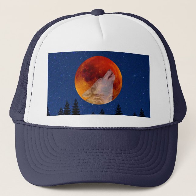Boné Super Sangue Wolf Moon 2019 (Frente)