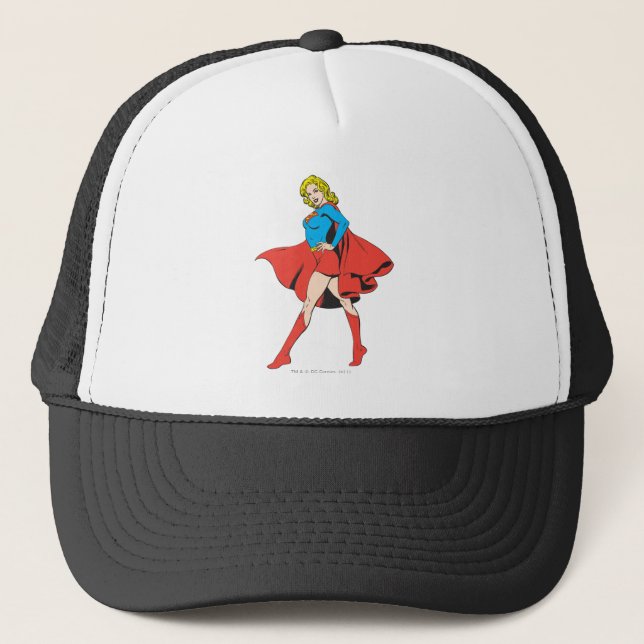 Boné Supergirl Ataca uma Alça (Frente)