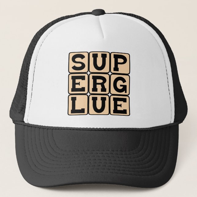 Boné Superglue, Adesivo Mágico (Frente)