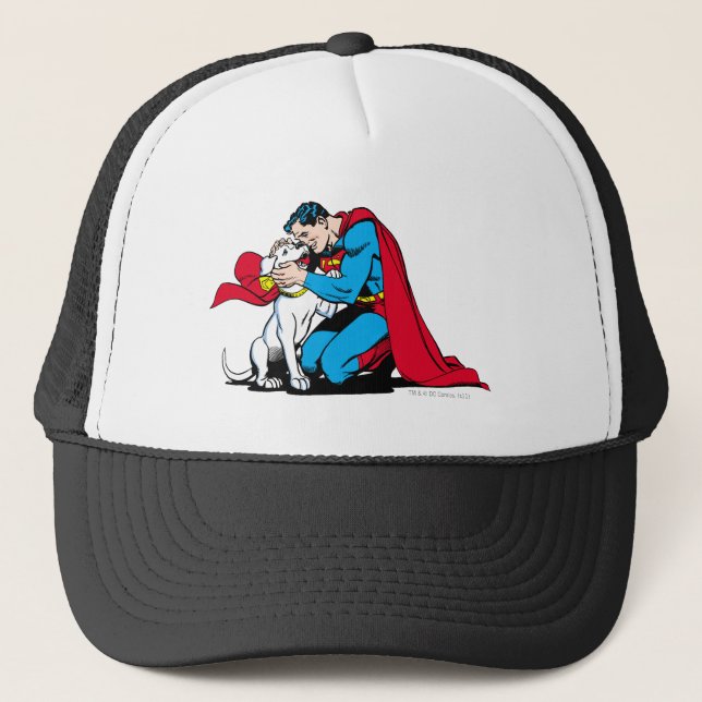 Boné Superman e Krypto (Frente)