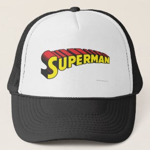 Boné Superman   Logotipo vermelho amarelo