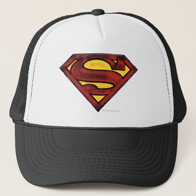 Boné Superman S-Shield | Darkened Red Logo (Frente)