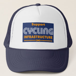 Boné Suporte à infraestrutura de ciclo