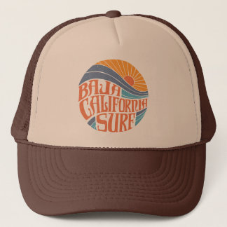 Boné Surf Baja California Vintage Trucker Hat