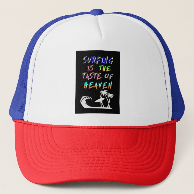 Boné Surfar É O Gosto Do Céu (Frente)