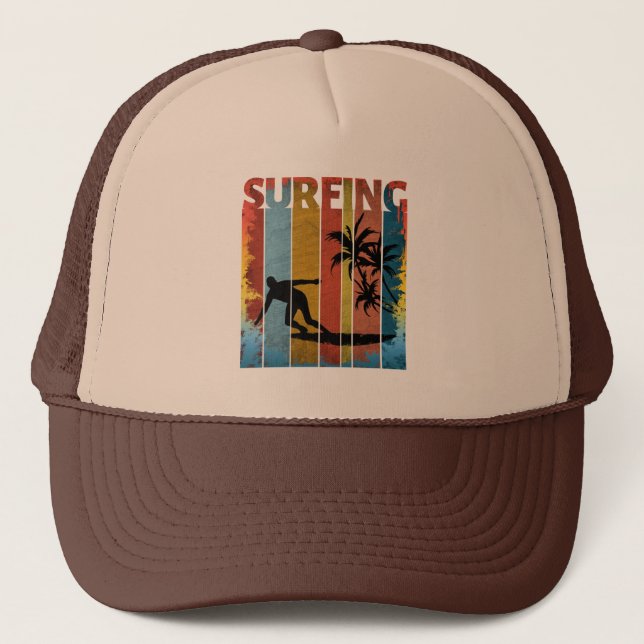 BONÉ SURFE DE VERÃO VINTAGE (Frente)