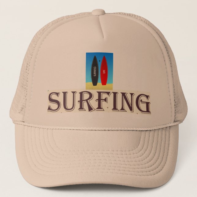 Boné Surfer Dude Trucker Hat (Frente)