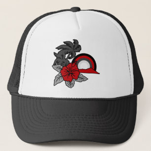 Boné Surfing Safari Hawaiian Retro Trucker Hat