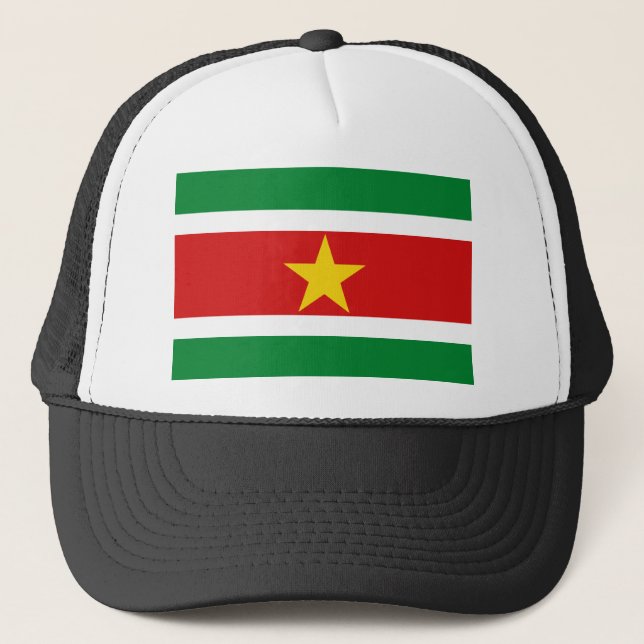Boné Suriname Flag Hat (Frente)