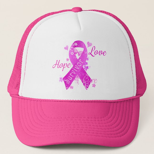 Boné Survivor Love Hope Cure (Frente)