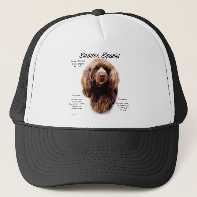 Boné Sussex Spaniel History Design (Frente)