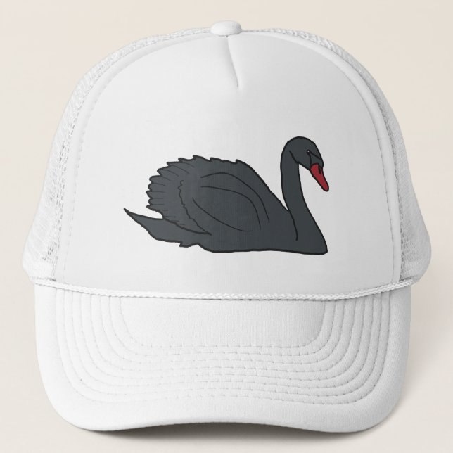 Boné Swan Negro (Frente)