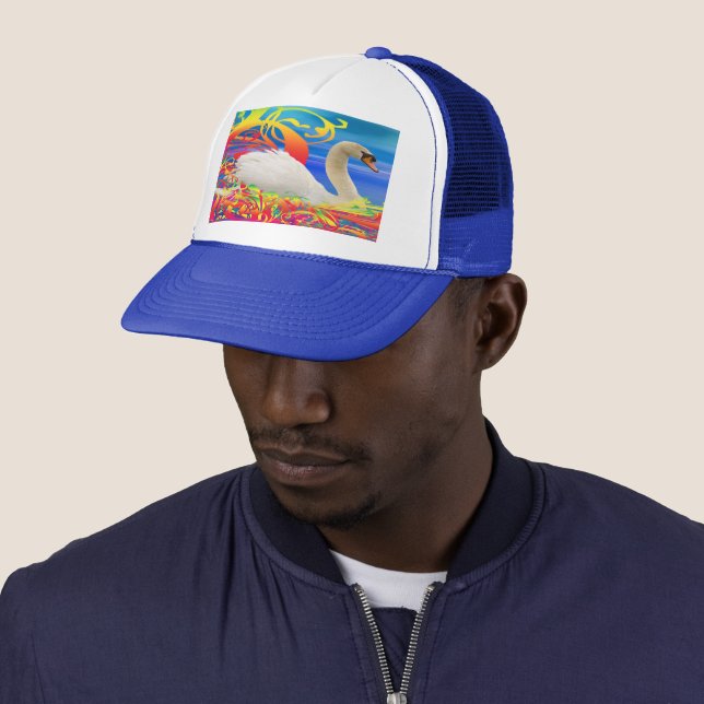 Boné Swan Nest Trucker Hat (In Situ)
