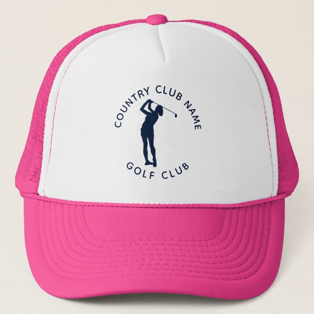 Boné Swap Personalizado de Jogadores da Equipe do Golf  (Frente)