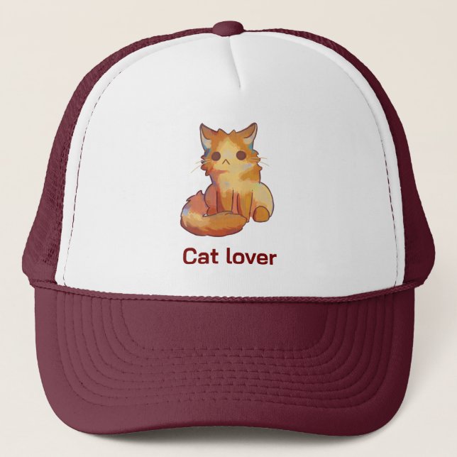 Boné Sweet little Cat, cat lover (Frente)