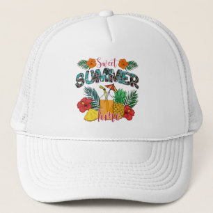 Boné Sweet Summer Time Beach   Ilha Tropical