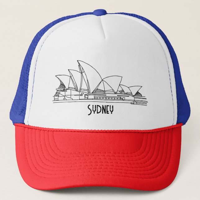 Boné Sydney Opera House Souvenir Austrália (Frente)