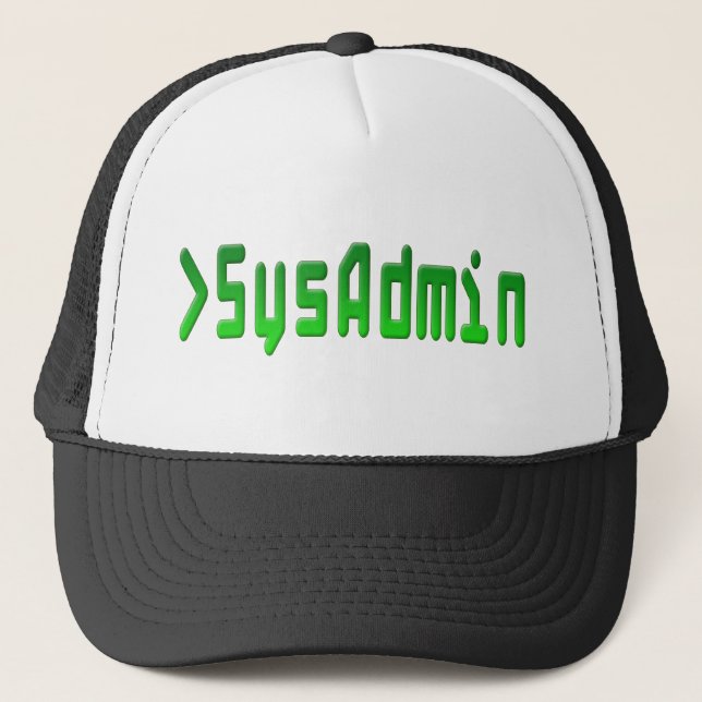 Boné SysAdmin (Frente)