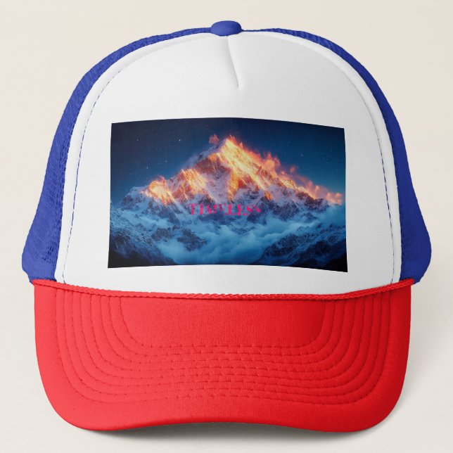 Boné T1MELESS Snow Mountain Nightcap Bold design (Frente)