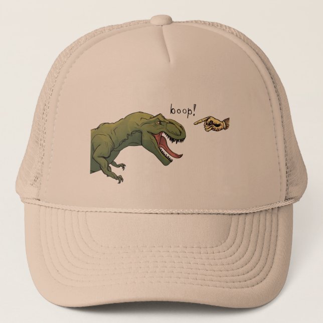 Boné T-Rex Dinossaur Boop Tyrannosaurus Baseball (Frente)