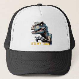 Boné T-Rex Gamer It’s My Turn Design
