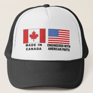 Boné T-shirt americano canadense