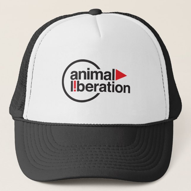 Boné T-shirt animal da libertação (Frente)