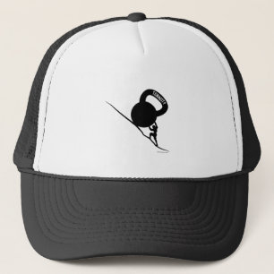 Boné T-shirt da tenacidade de Sisyphus Kettlebell