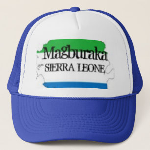 Boné T-SHIRT do SIERRA LEONE E etc. (magburaka)