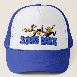 Boné T-shirt e presentes da dança quadrada