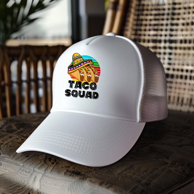 Boné Taco Squad, Cinco de Mayo (Taco Squad Trucker Hat)