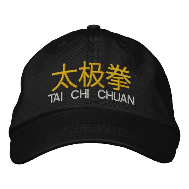 Boné Tai Chi Chuan Embroiderado (Frente)