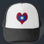 Boné Taiwan pavilhão Taiwan<br><div class="desc">Bandeira de Taiwan O pavilhão de Taiwan foi adotado oficialmente em 28 de outubro de 1928. O sol branco no campo azul era a bandeira do partido Kuomingtang,  e os raios representam duas horas por dia. O campo vermelho representa a raça chinesa Han. #taiwan #república #flag</div>