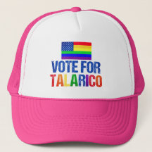 Talarico Bandeira Americana Arco-Íris Eleição 2026