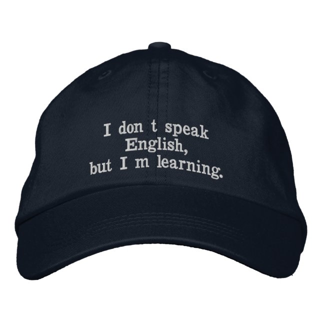 Boné TalkCap - English