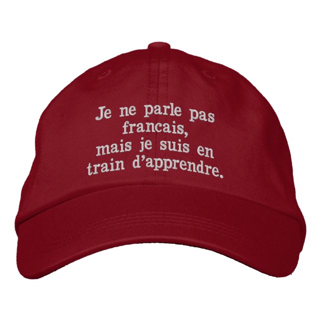 Boné TalkCap - French (Frente)