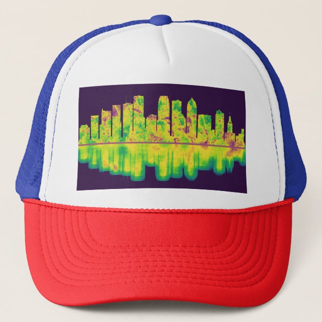Boné Tampa Florida Skyline (Frente)