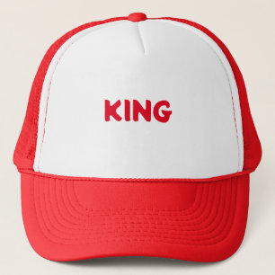 Boné Tampa personalizado nome do Rei texto Branco e Ver