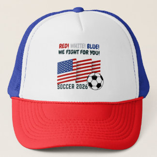 Boné Tampa Vermelha Azul – Adepto de Futebol EUA 2026