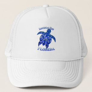 Boné Tartaruga Tribal da Flórida de Férias Longboat