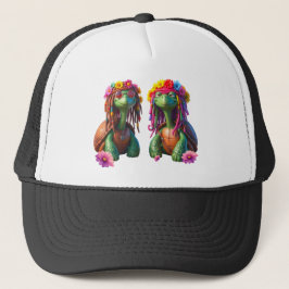 Boné Tartarugas Reggae – Vibrações da Ilha para Sempre.