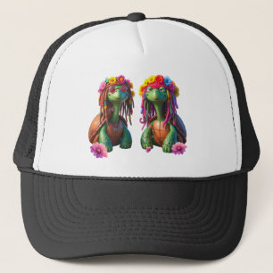 Boné Tartarugas Reggae – Vibrações da Ilha para Sempre.