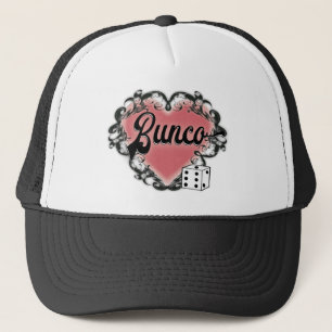 Boné tatuagem de coração bunco